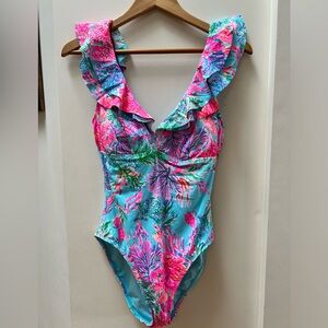 Lilly Pulitzer One-Piece Swimsuit - Size 8